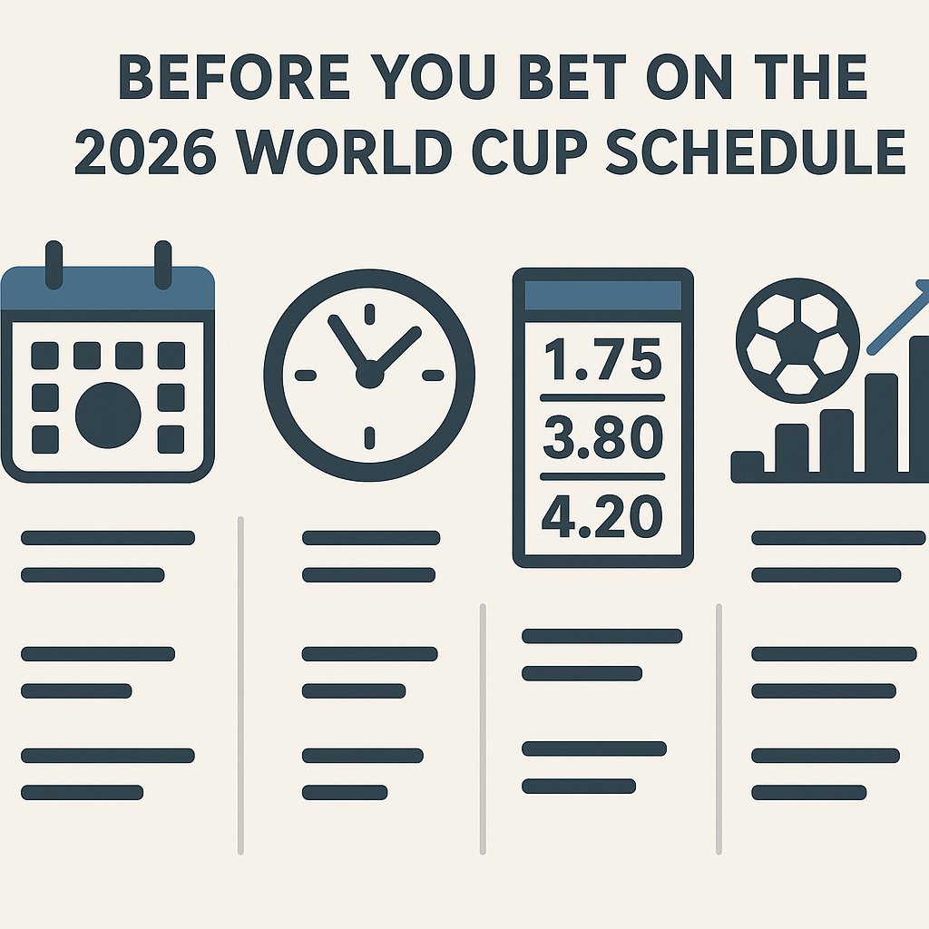 2026世界盃賽程投注先看這4欄,切到投注頁前先核對時間與盤口